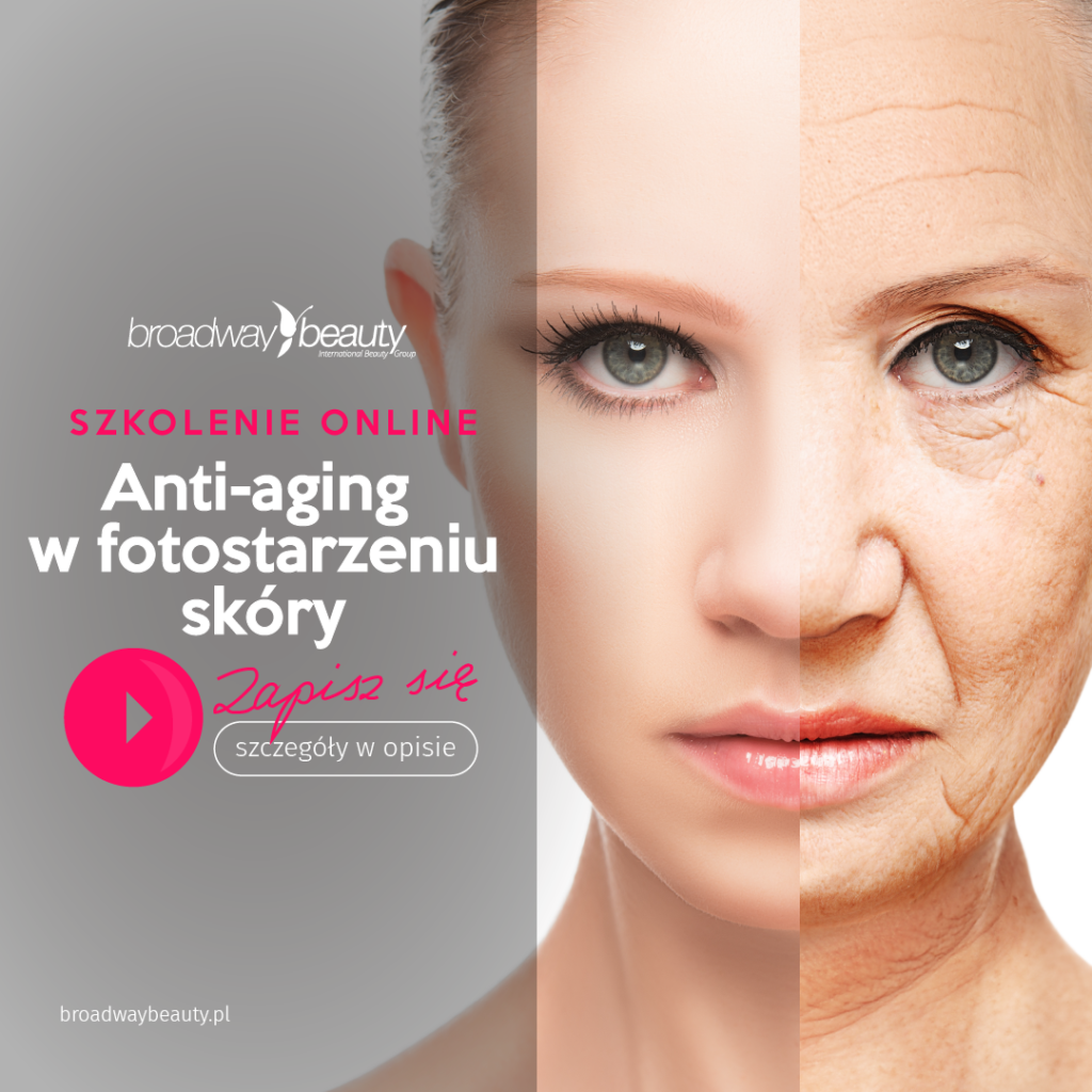 Anti-aging w fotostarzeniu skóry - szkolenie internetowe