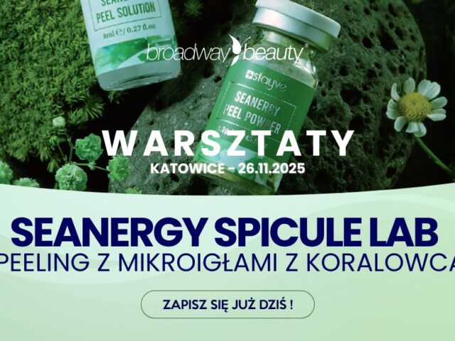 Zaproszenie na profesjonalne warsztaty dla branży beauty ! 💎 Seanergy Spicule Lab – peeling z mikroigłami z koralowca